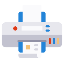 Web - Illustration - Printer - 250x250